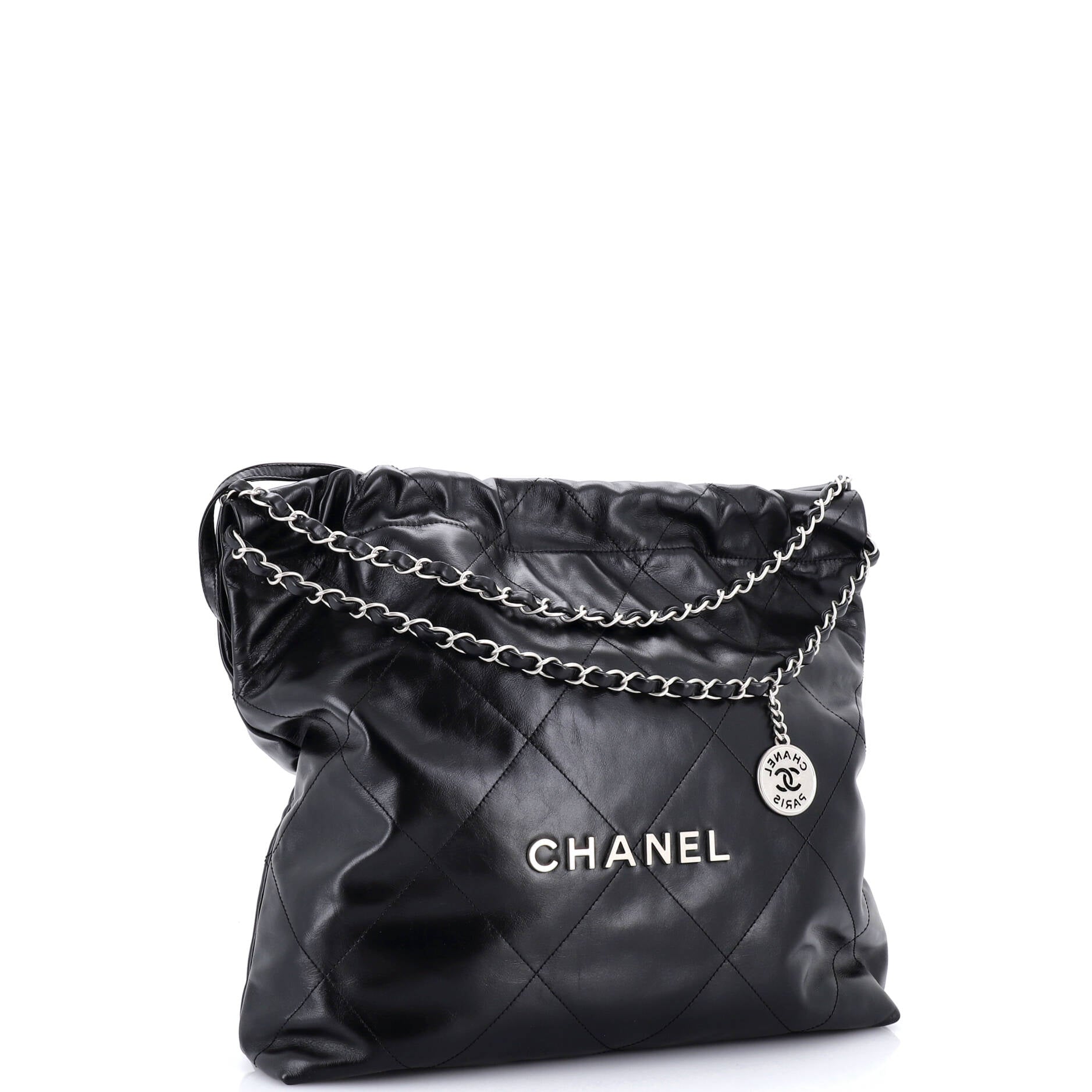 22 Chain Hobo Quilted Calfskin Medium