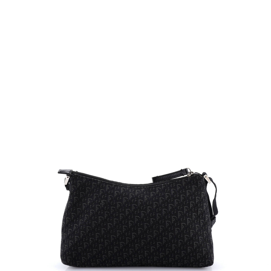 Vintage Trotter Pochette Shoulder Bag Diorissimo Canvas Small