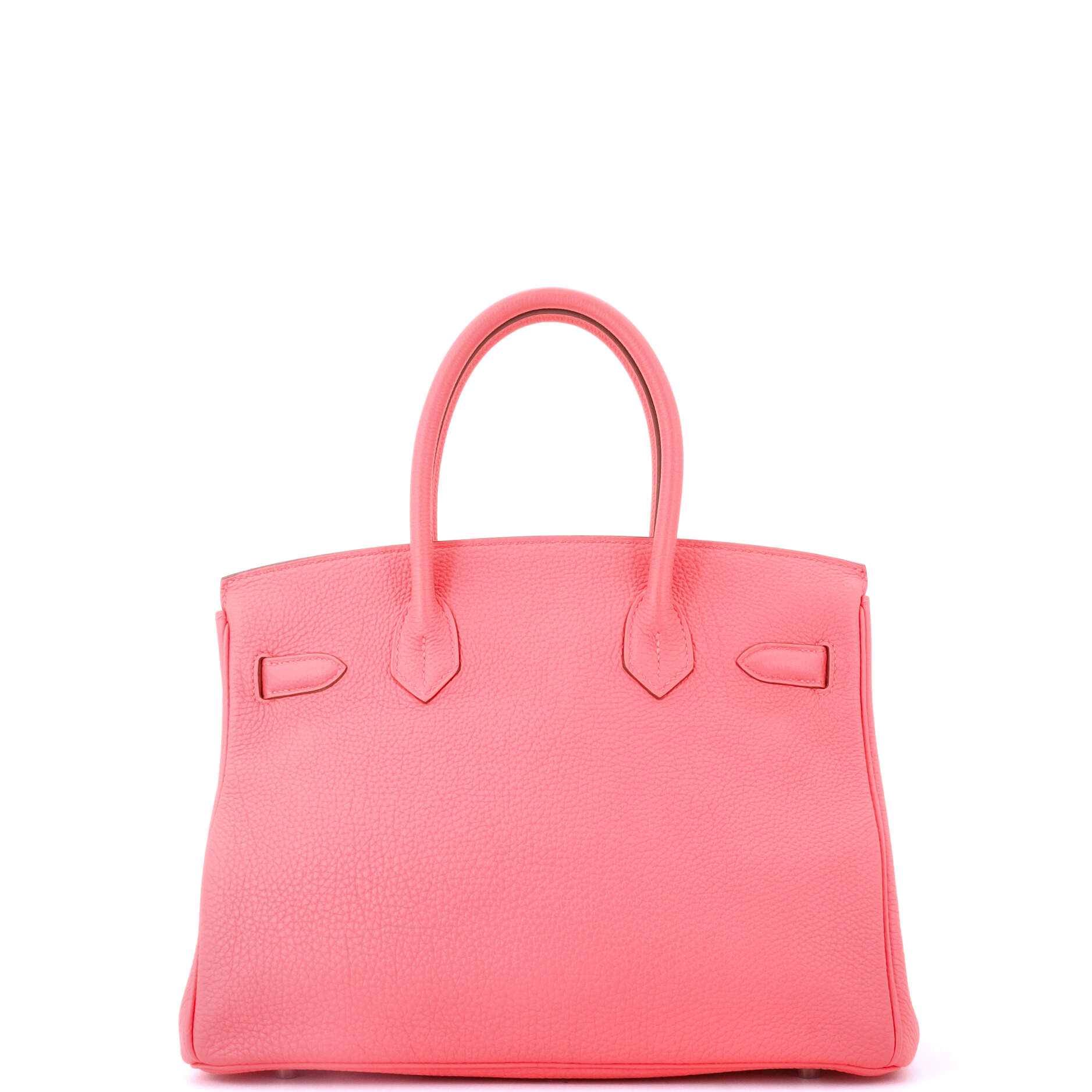Birkin Handbag Rose Lipstick Togo with Palladium Hardware 30