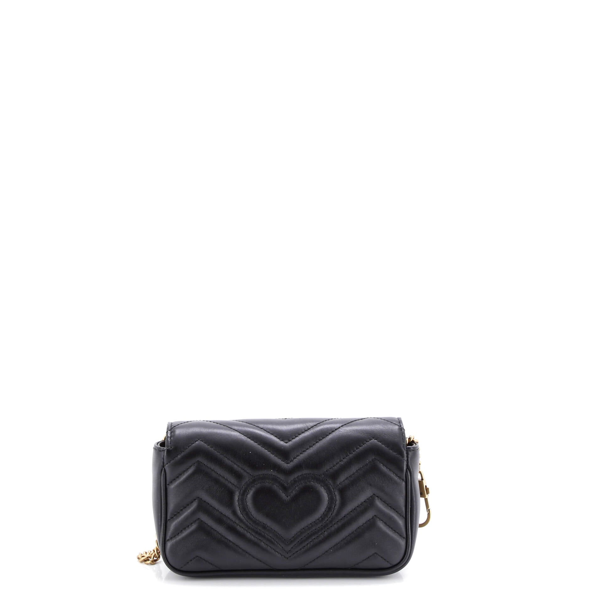 GG Marmont Flap Bag Matelasse Leather Super Mini