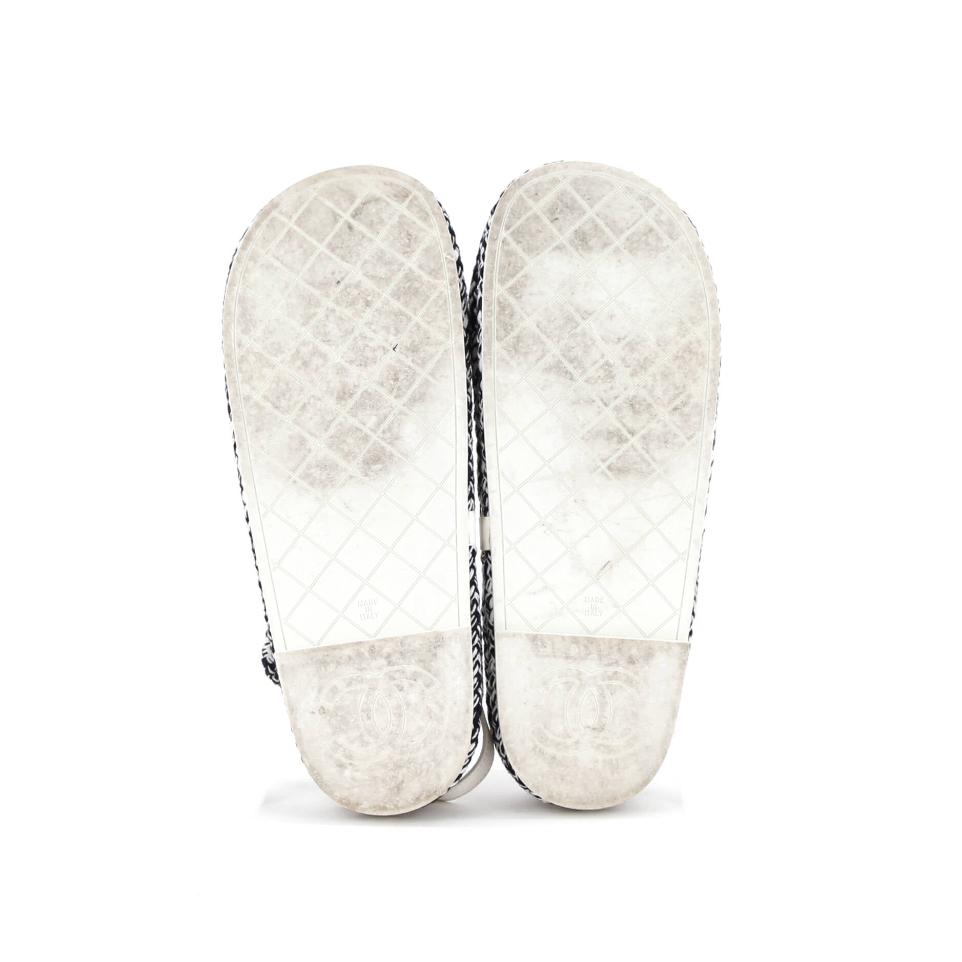 Women's CC Chain Sandals Braided Cord