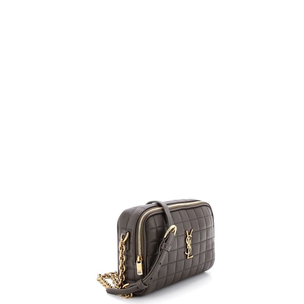 Cassandre Chain Camera Bag Quilted Leather Mini