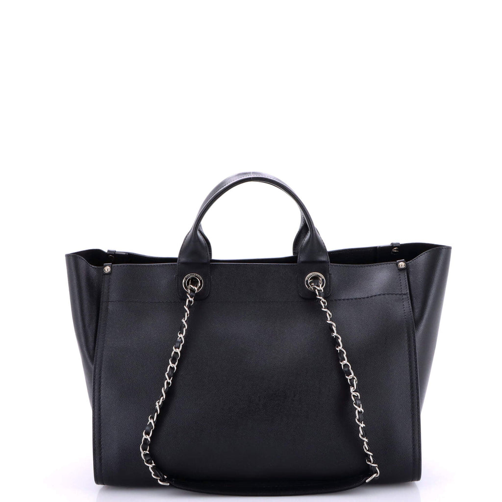 Deauville Tote Studded Caviar Medium