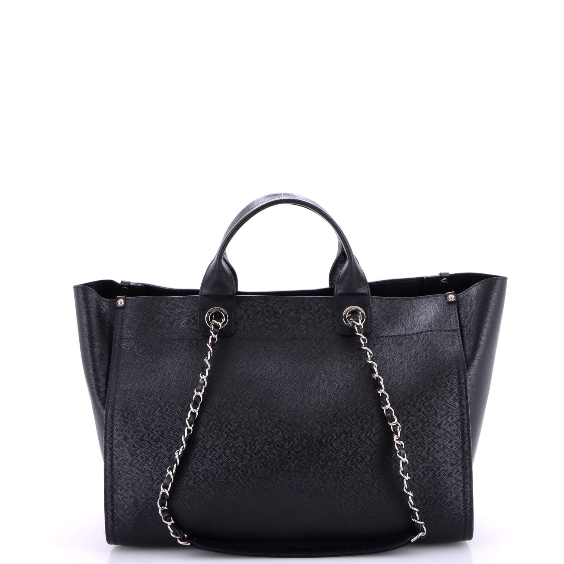 Deauville Tote Studded Caviar Medium