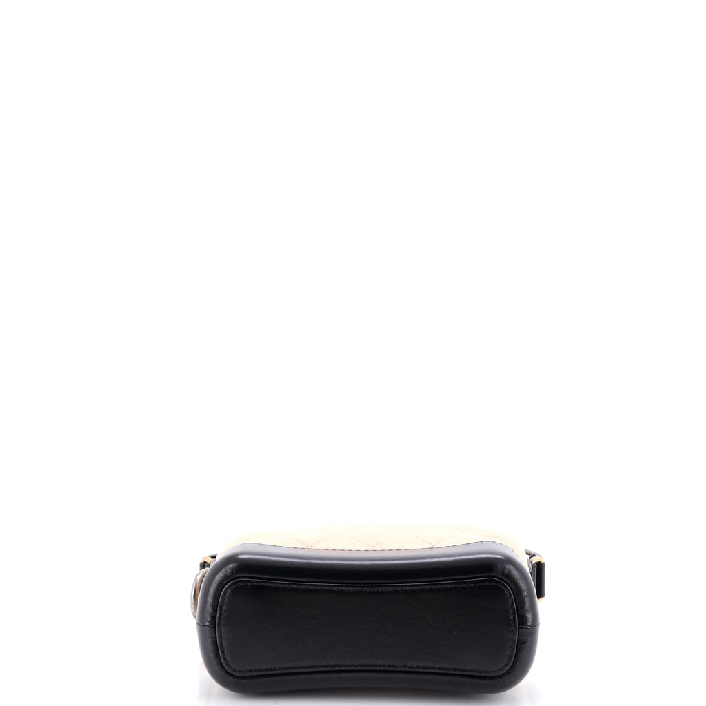 Gabrielle Hobo Quilted Aged Calfskin Small