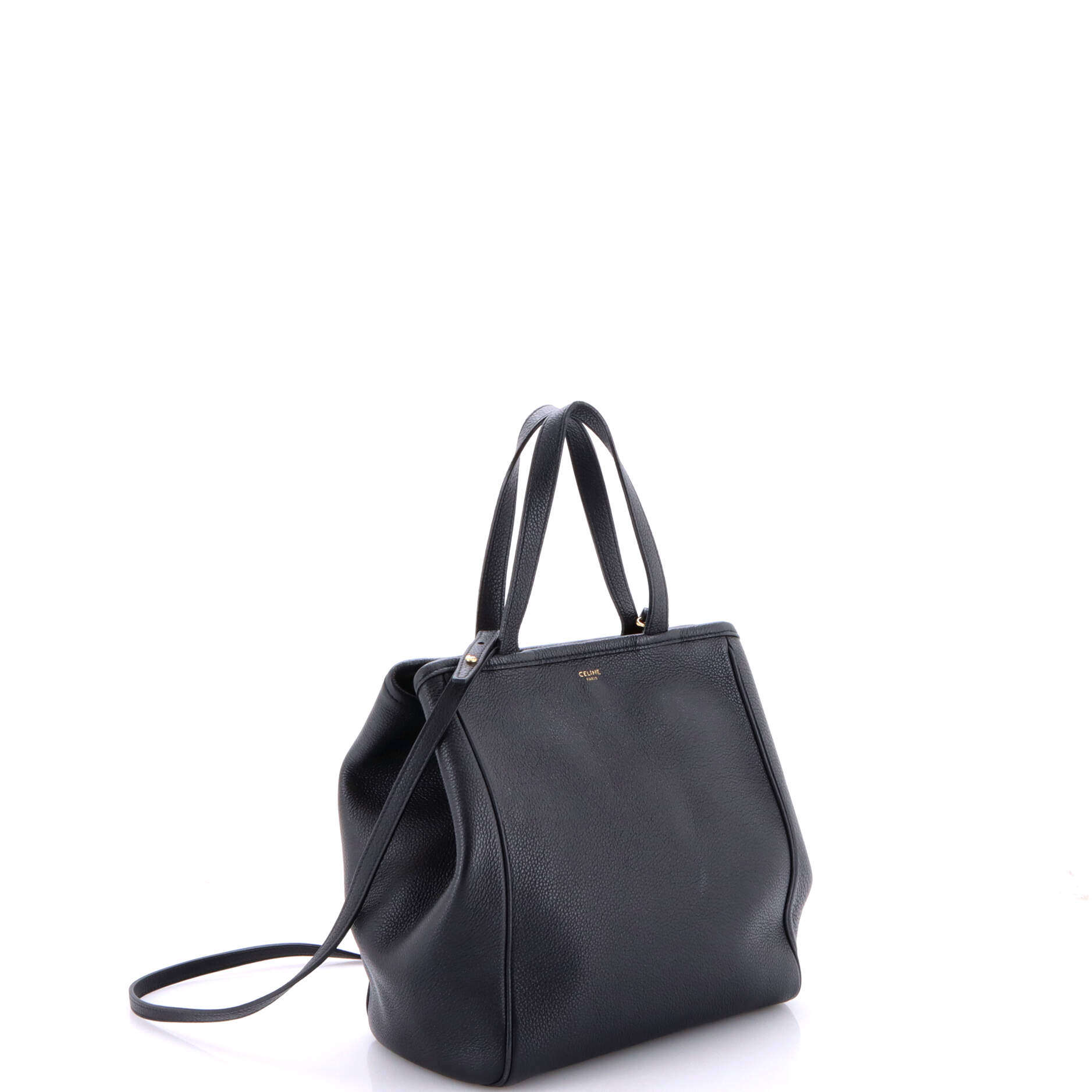 Folded Cabas Leather Small