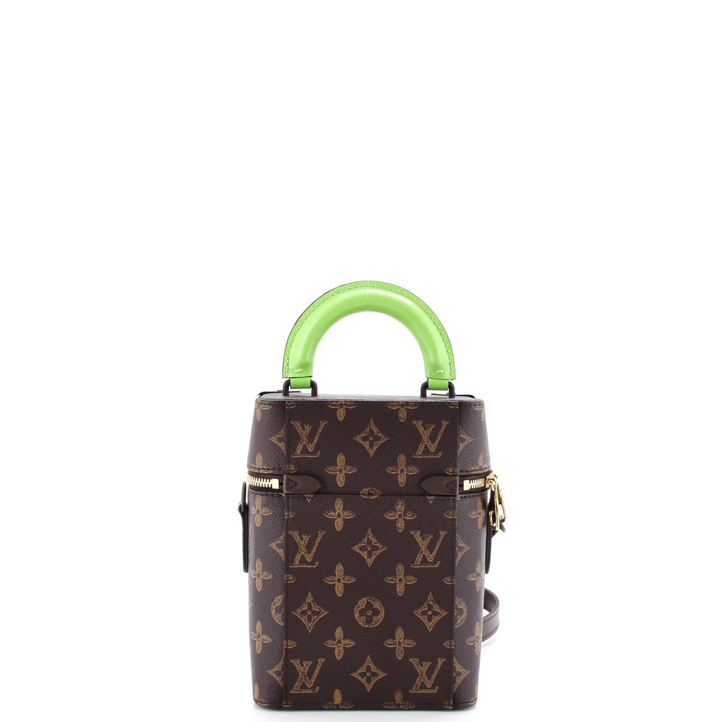Vertical Box Trunk Bag No.7 Trunk L'Oeil Vintage Monogram Canvas