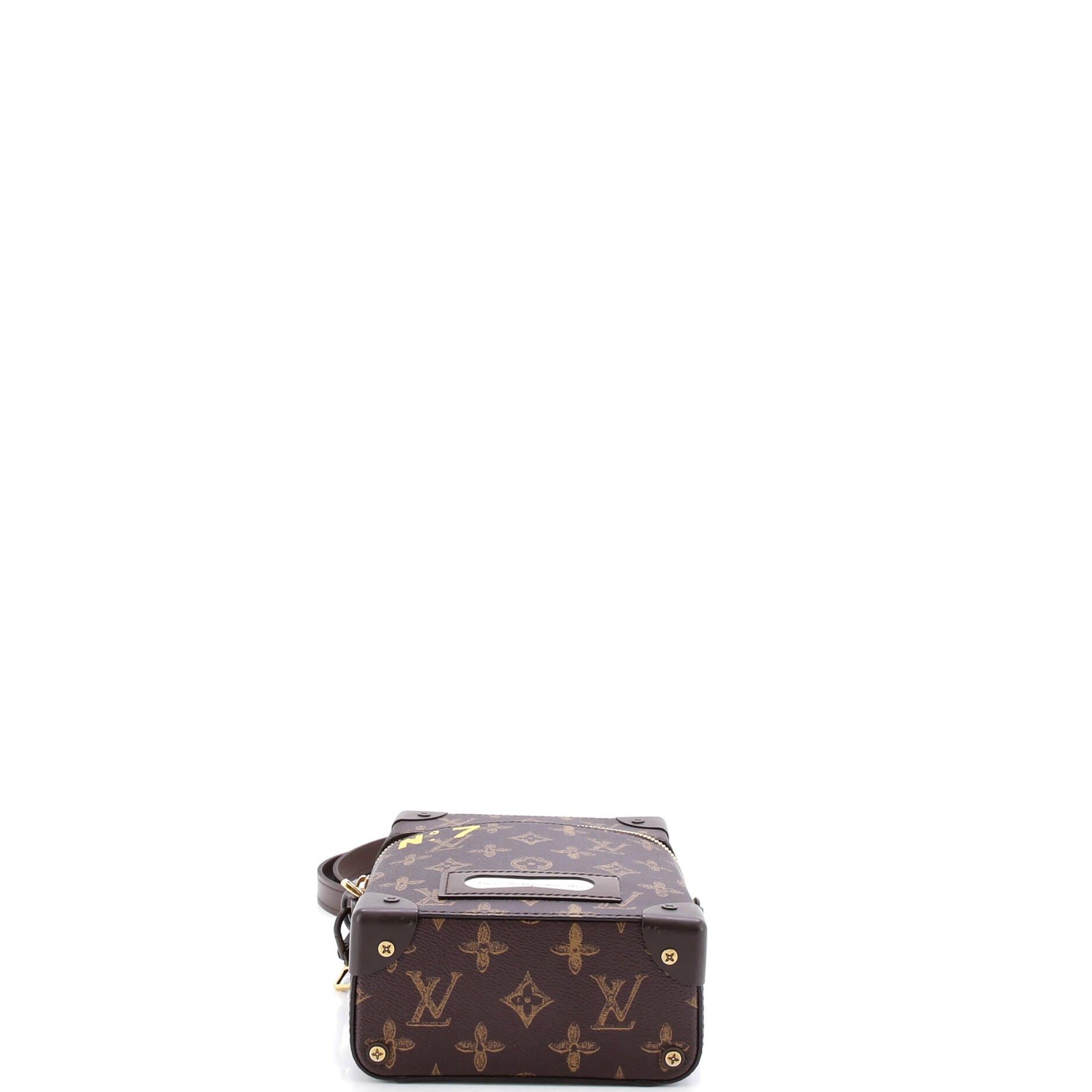 Vertical Box Trunk Bag No.7 Trunk L'Oeil Vintage Monogram Canvas