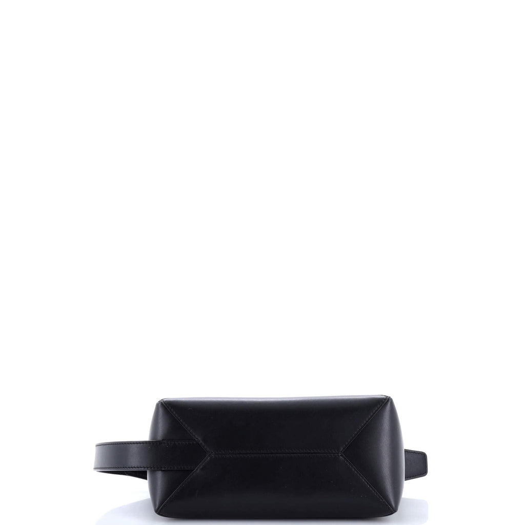 Puzzle Fold Wash Bag Leather