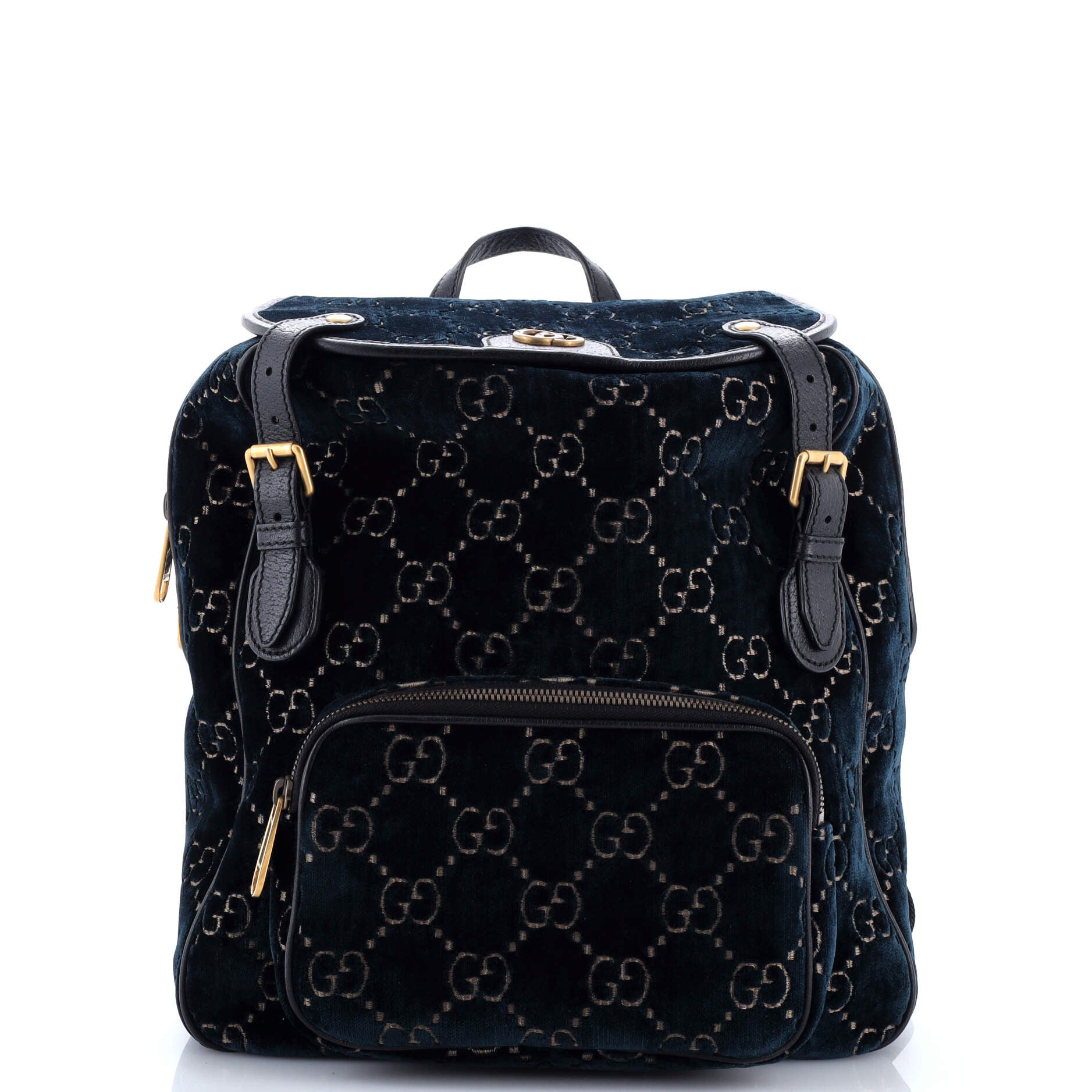 GG Marmont Backpack GG Velvet Small