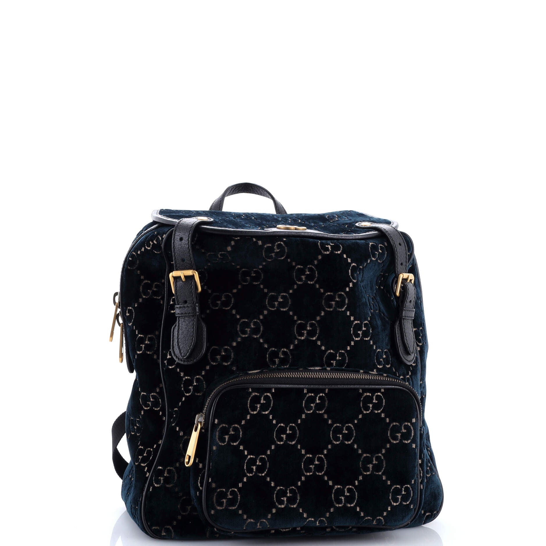 GG Marmont Backpack GG Velvet Small