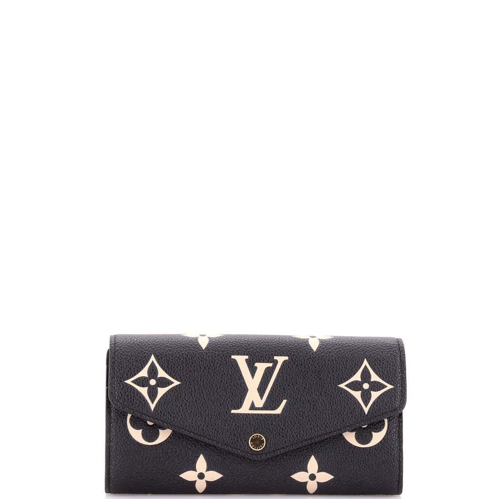 Sarah Wallet NM Bicolor Monogram Empreinte Giant