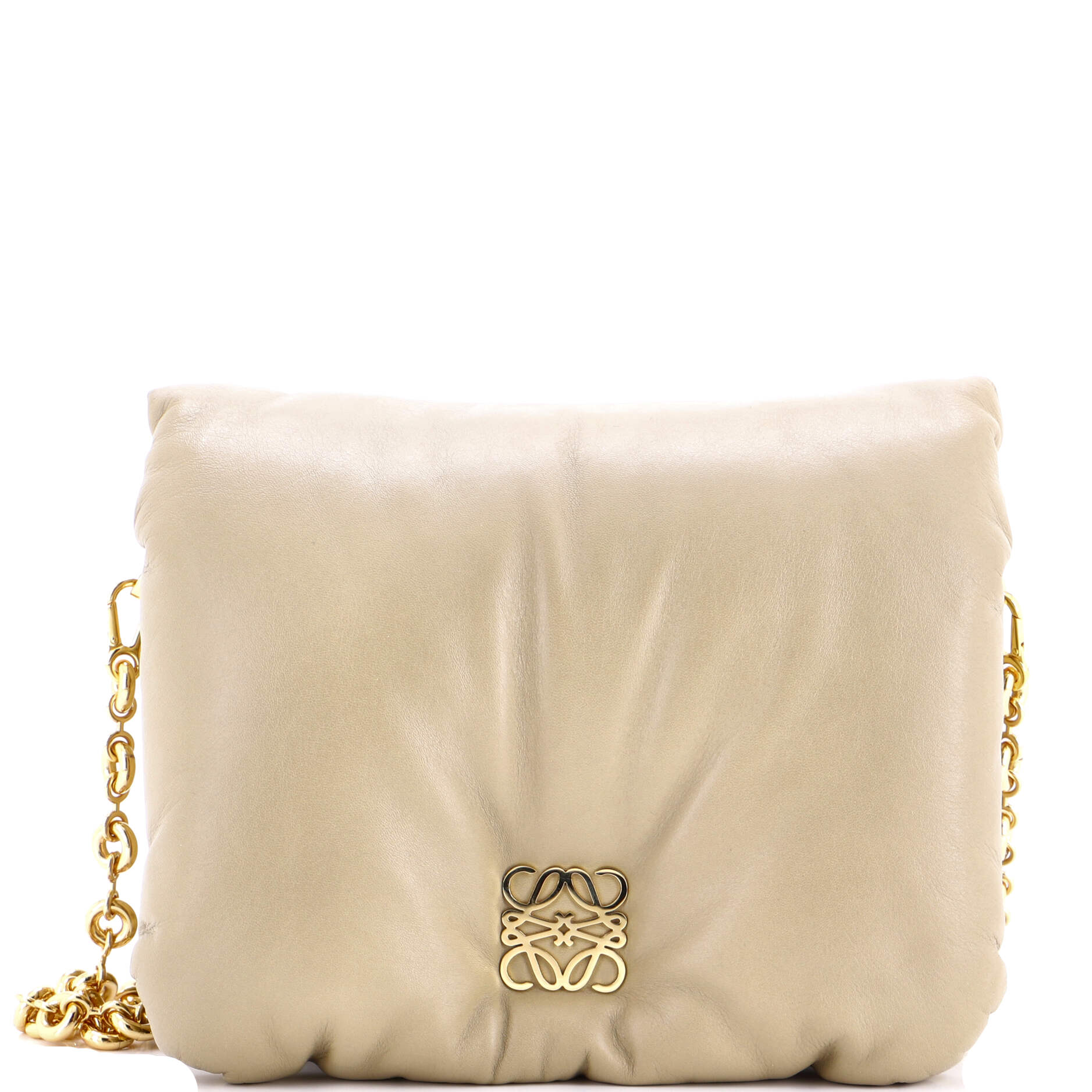 Goya Puffer Bag Leather Medium