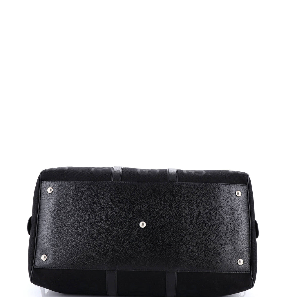 Convertible Duffle Bag Jumbo GG Canvas Large