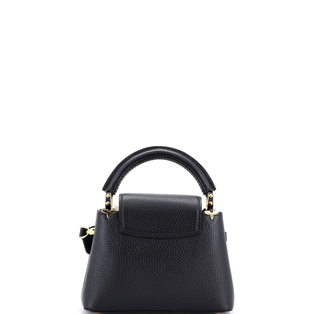 Capucines Bag Leather with Embellished Detail Mini