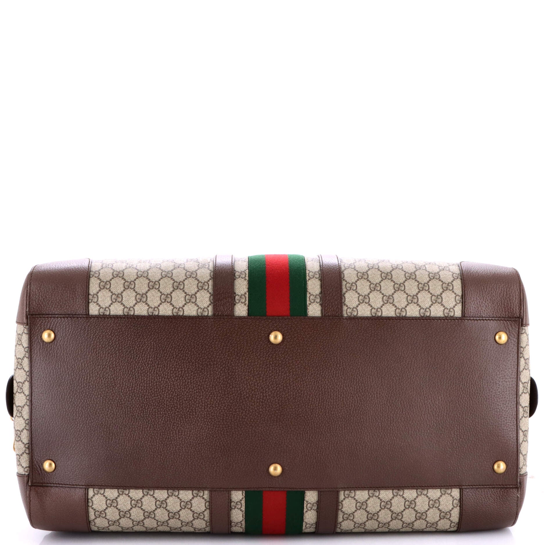 Savoy Web Convertible Duffle Bag GG Coated Canvas Maxi