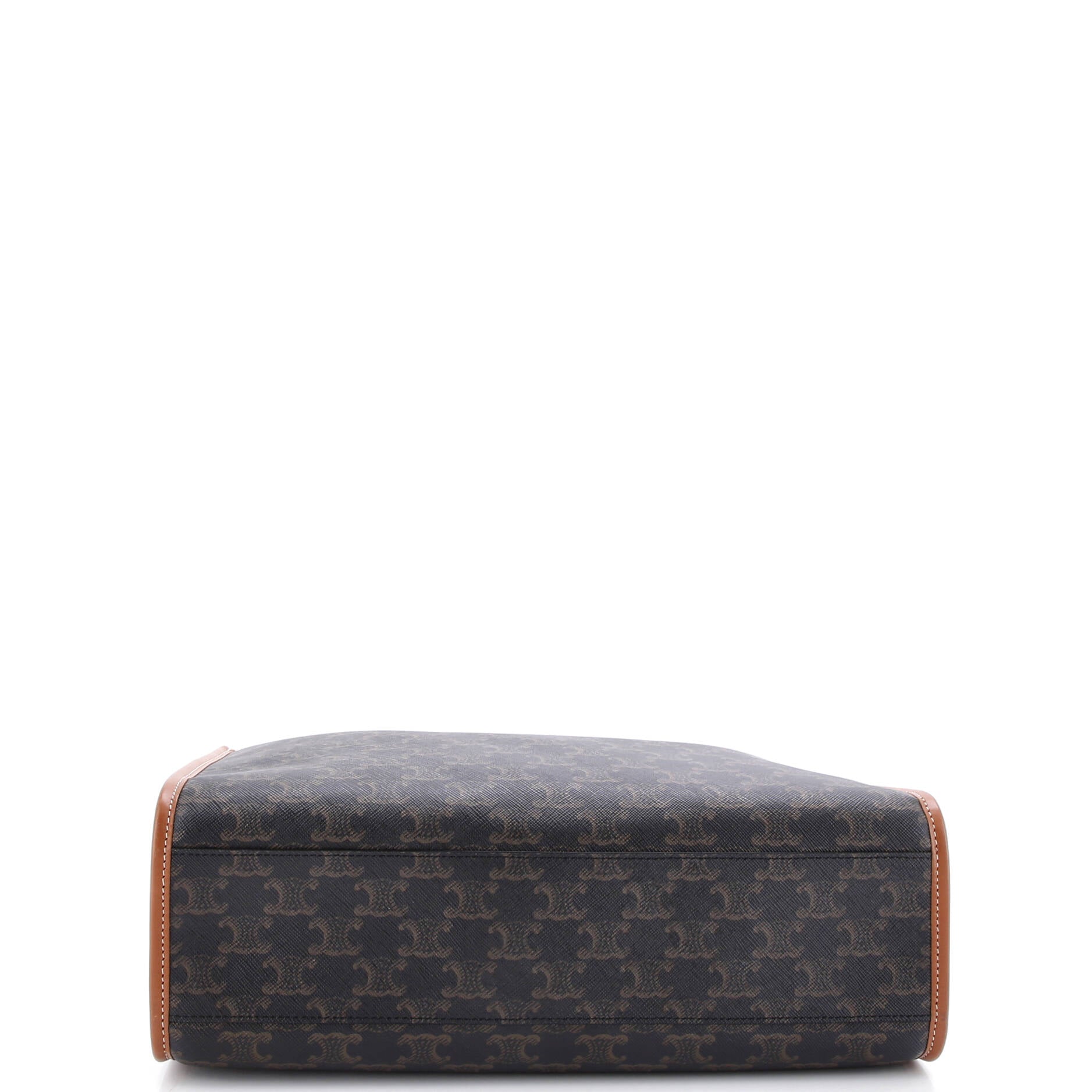 Horizontal Cabas Tote Triomphe Coated Canvas Mini