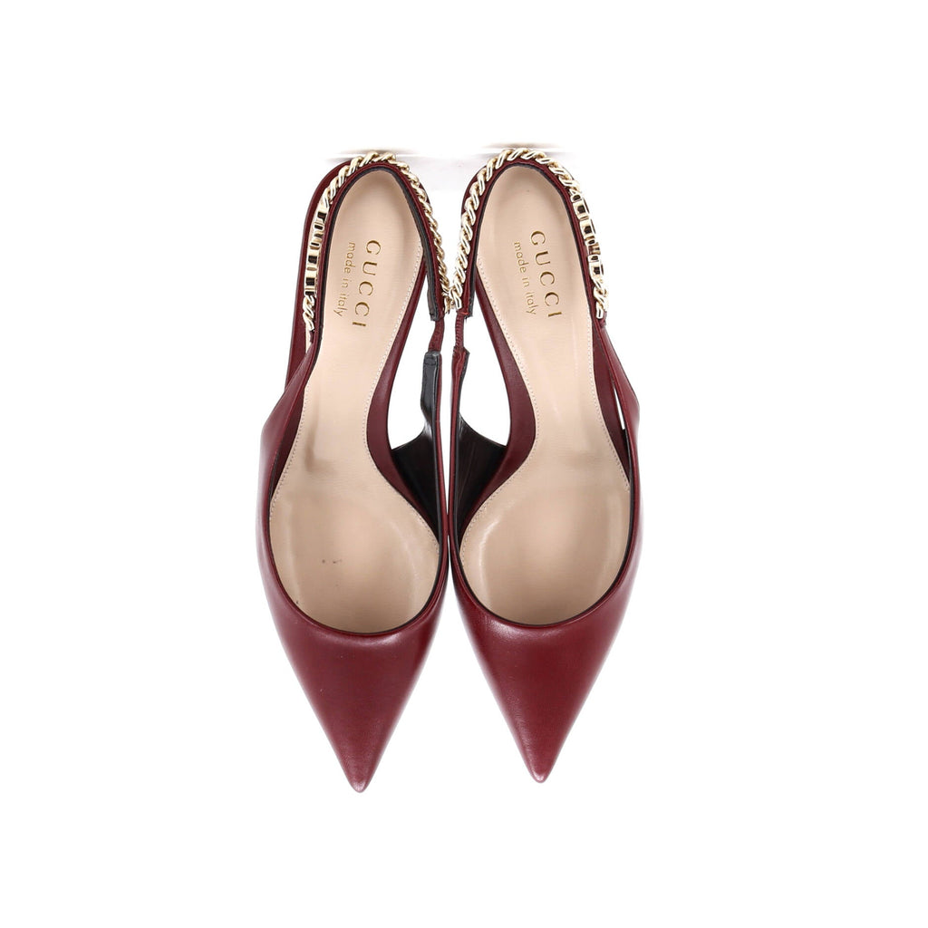 Women's Signoria Slingback Pumps Leather