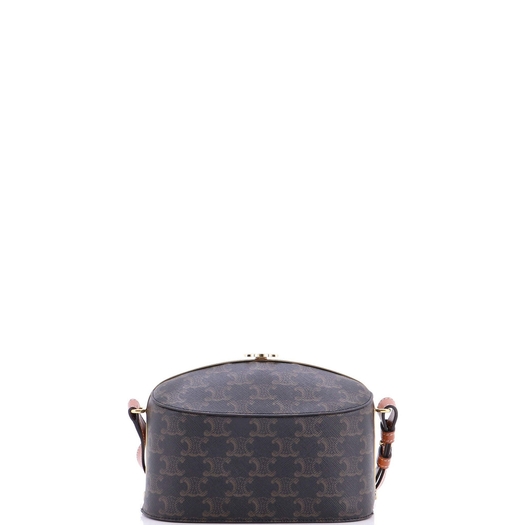 Lunch Box Bag Triomphe Coated Canvas