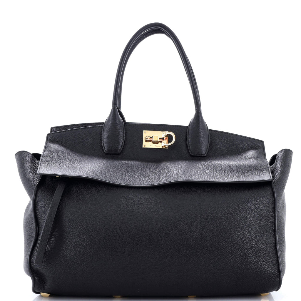 Studio Soft Satchel Leather Large