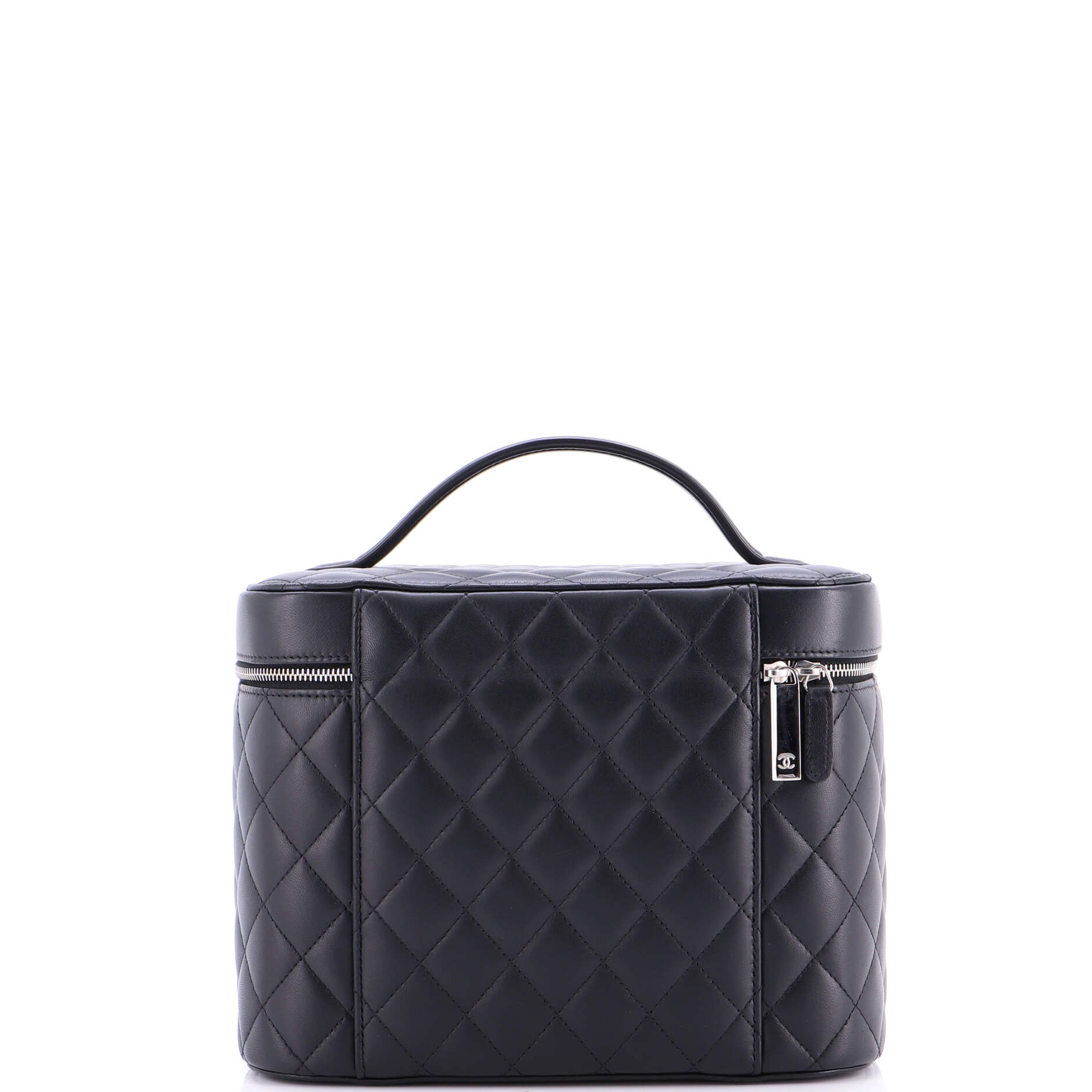 Cosmetic Case Quilted Lambskin Medium