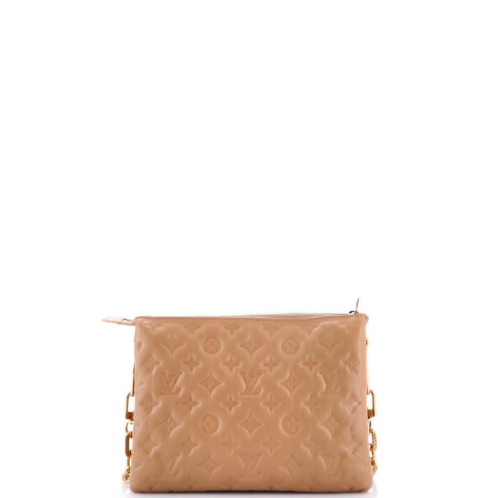 Coussin Bag Monogram Embossed Lambskin PM
