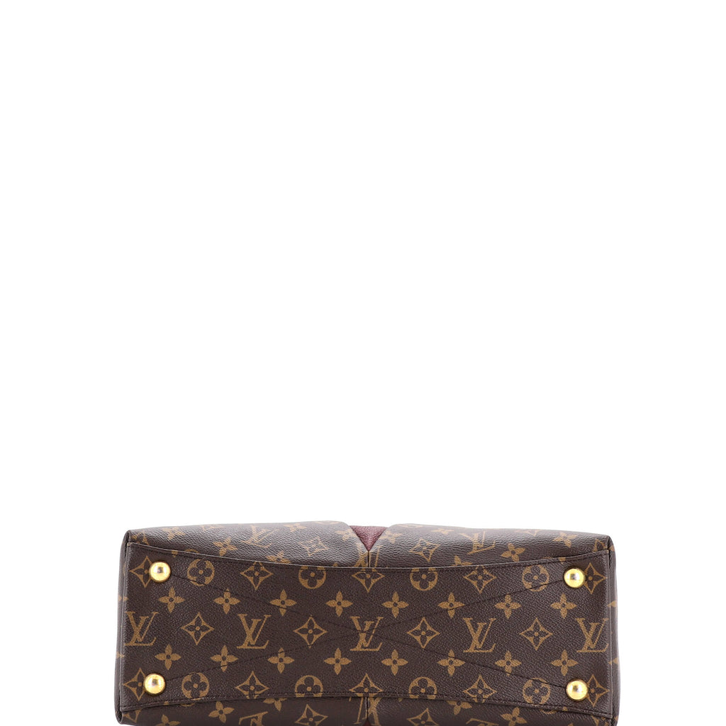 V Tote Monogram Canvas and Leather MM