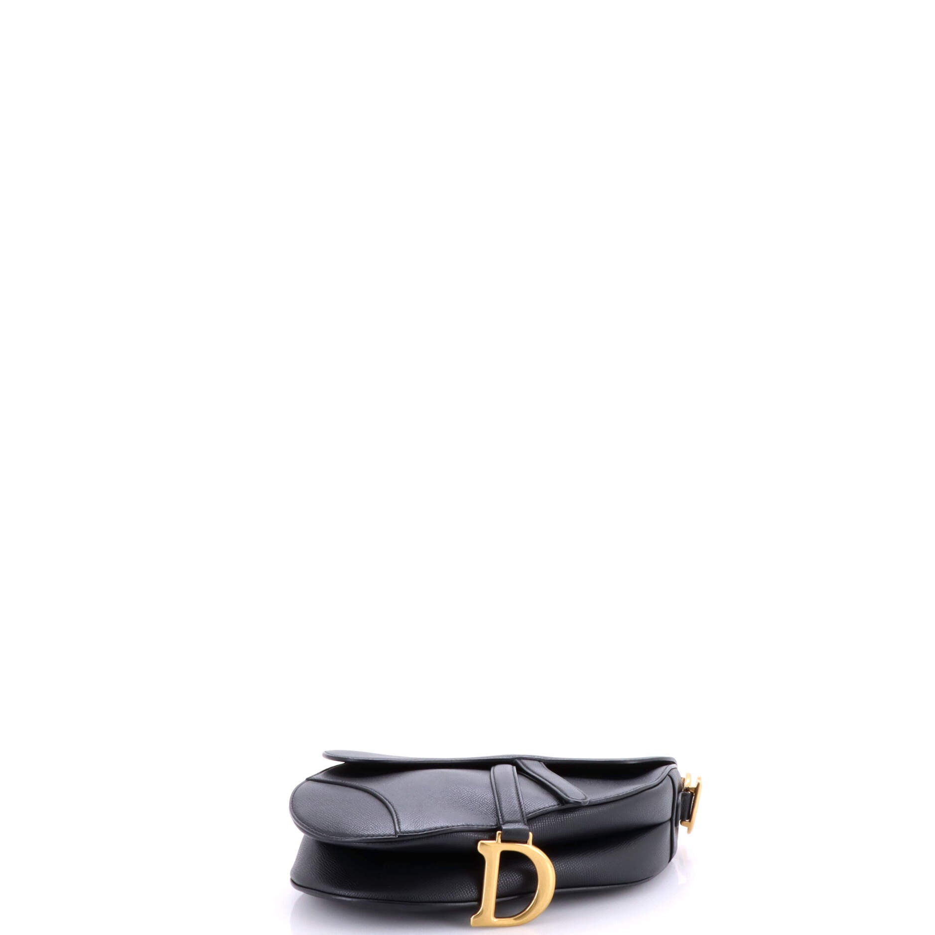 Saddle Handbag Leather Medium