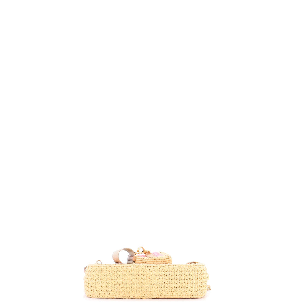 Re-Edition 2005 Shoulder Bag Raffia Small