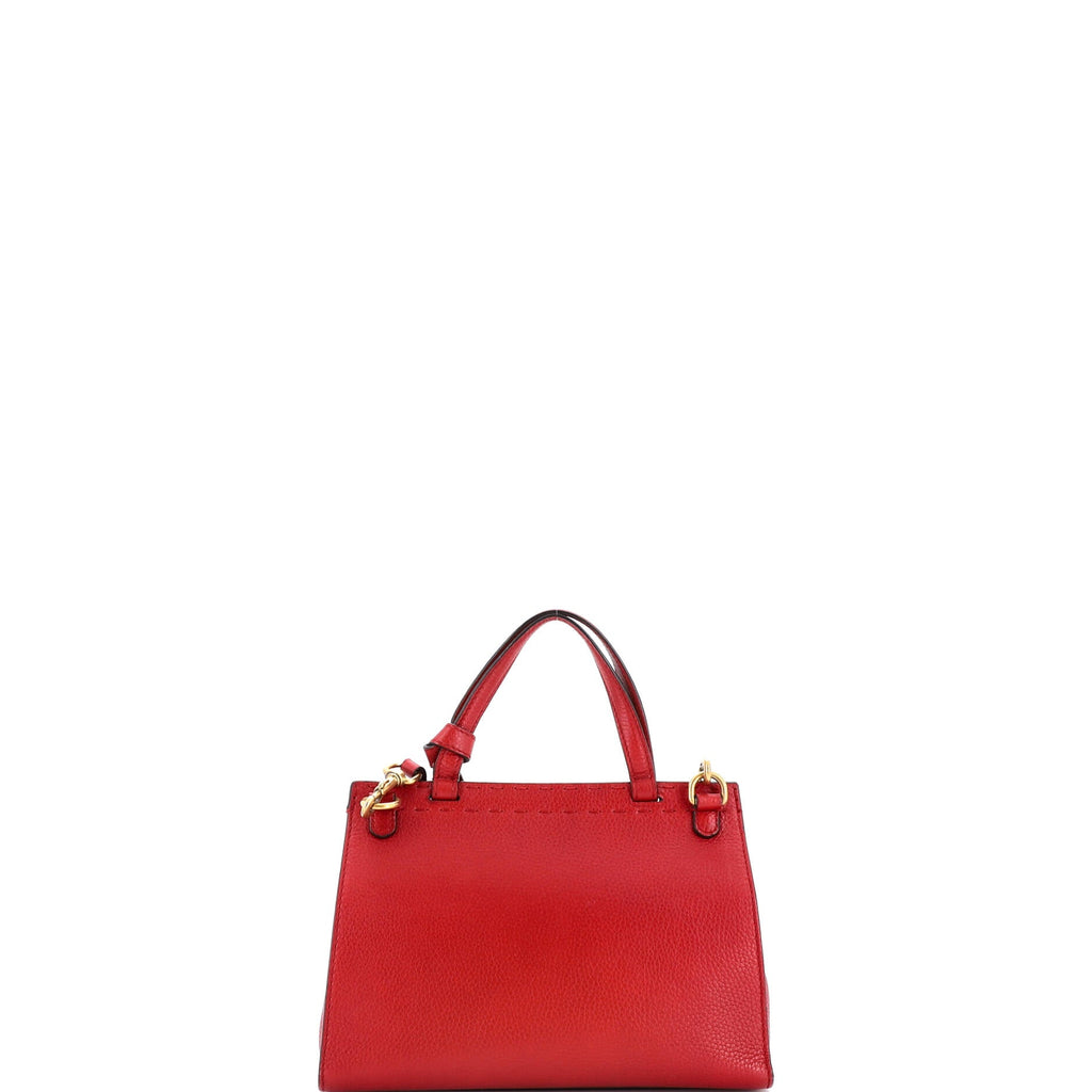 GG Marmont Top Handle Bag Leather Mini