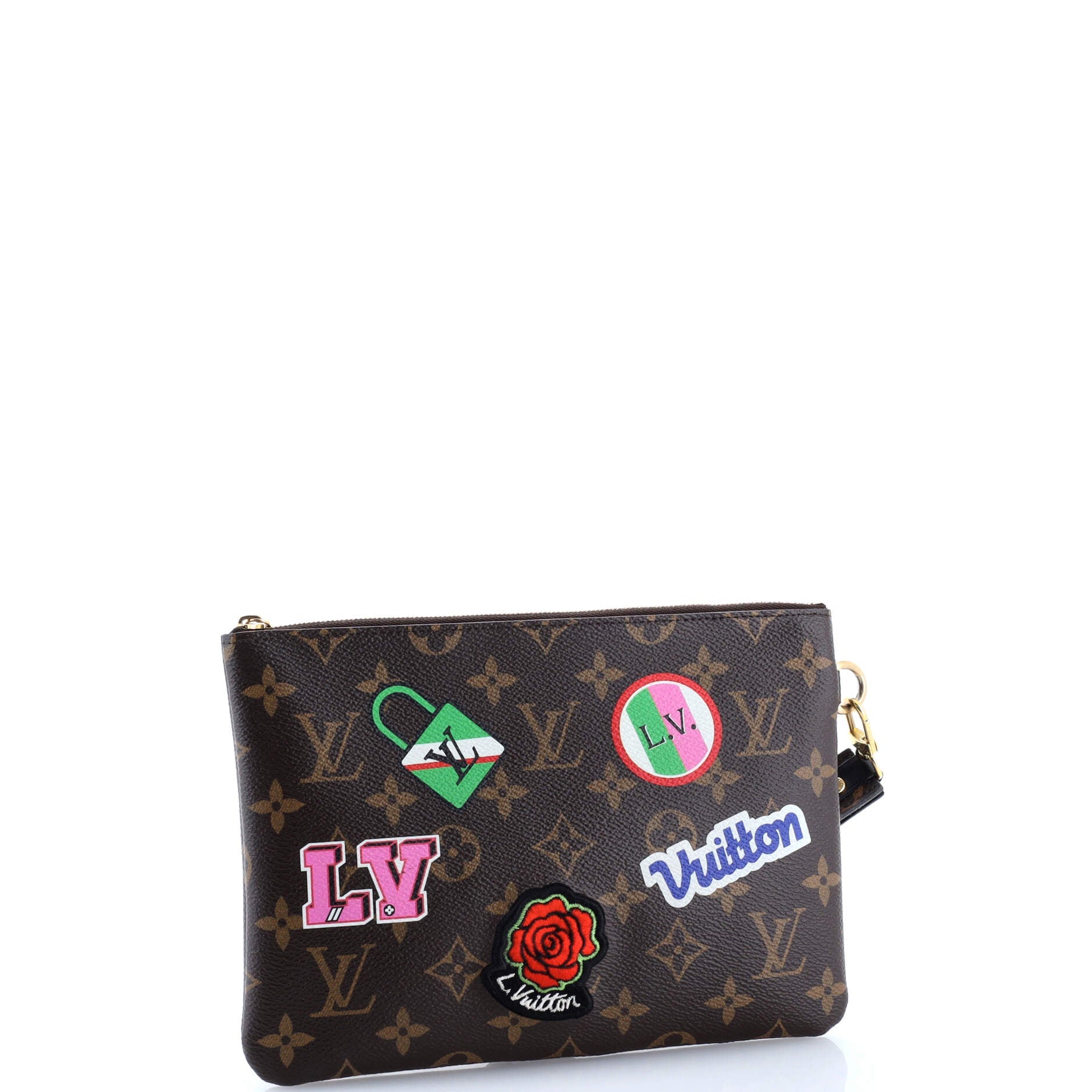 City Pouch Limited Edition Patches Monogram Canvas
