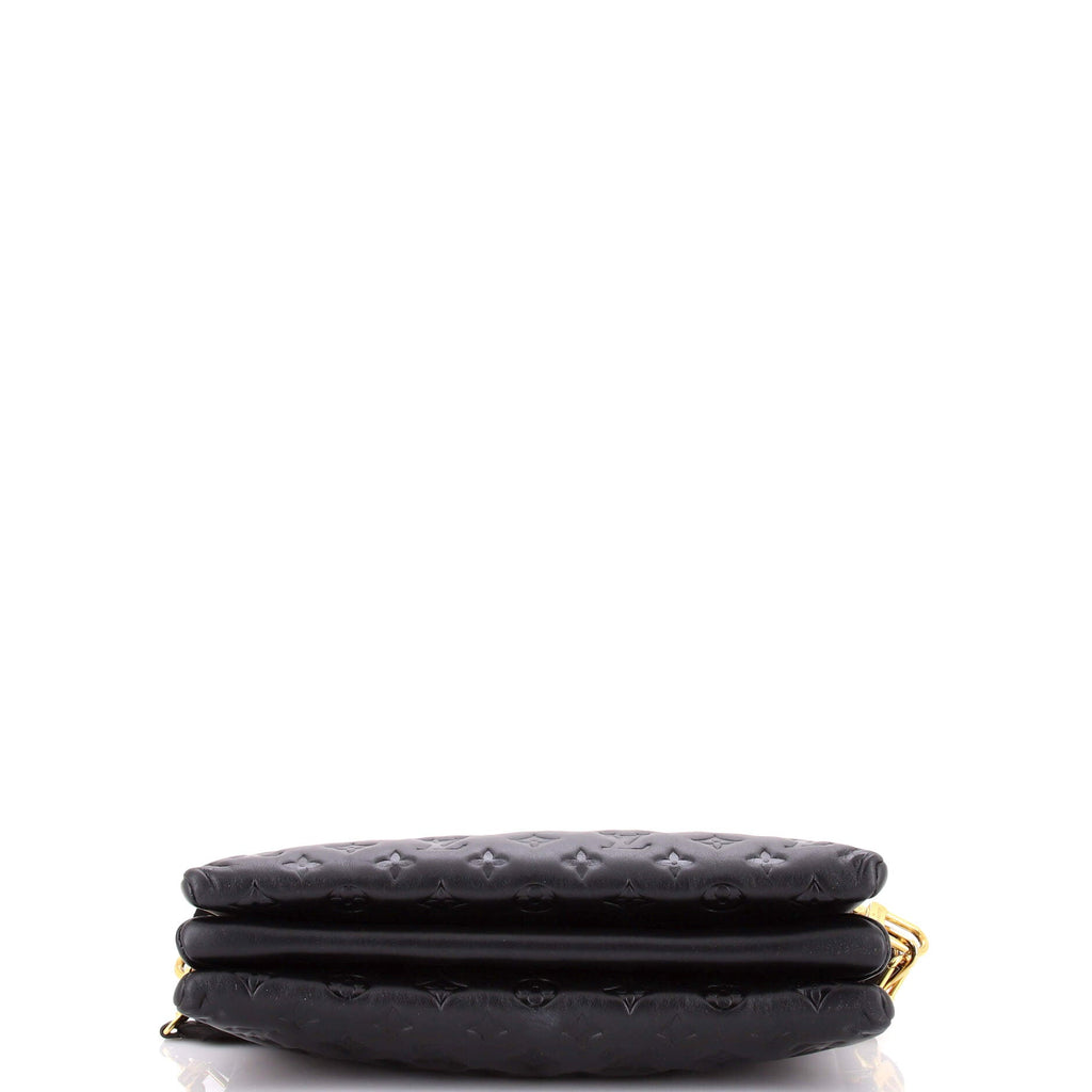 Coussin Bag Monogram Embossed Lambskin MM
