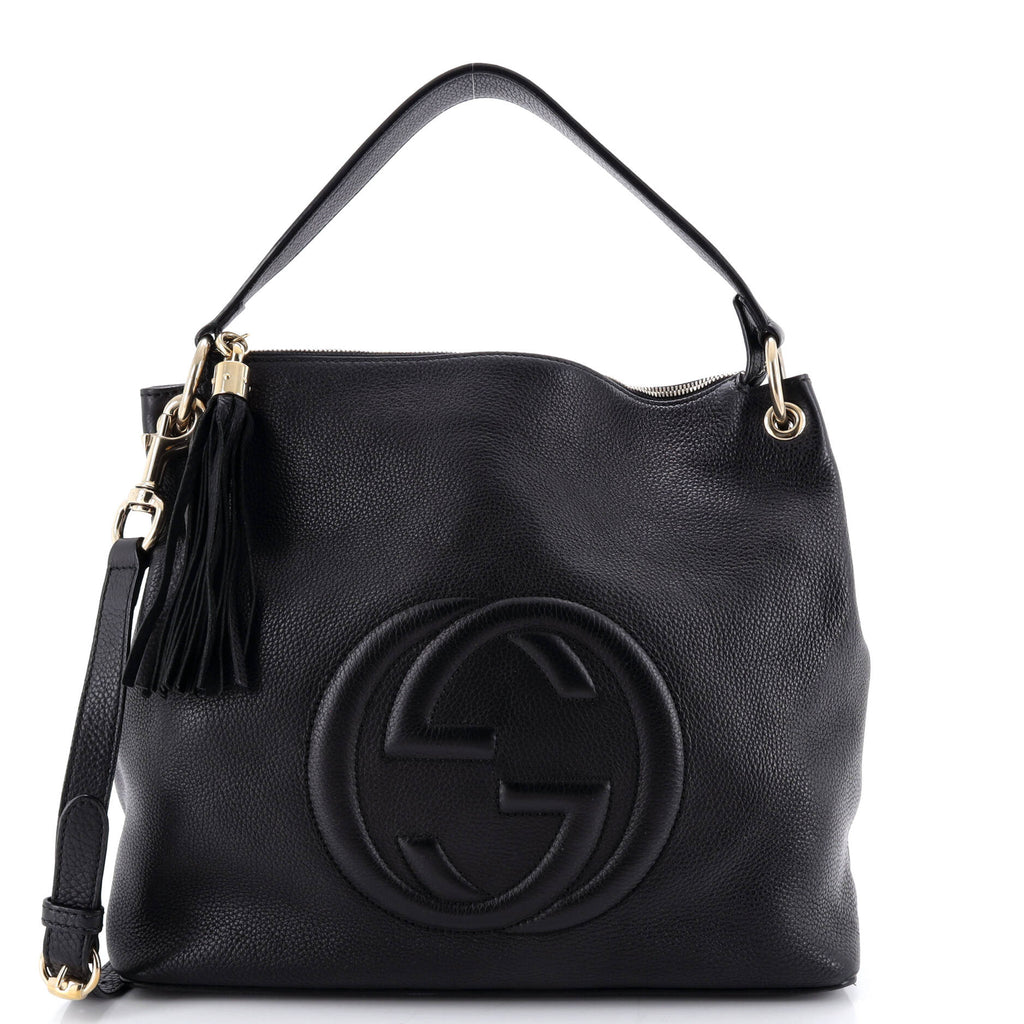 Soho Convertible Hobo Leather Large
