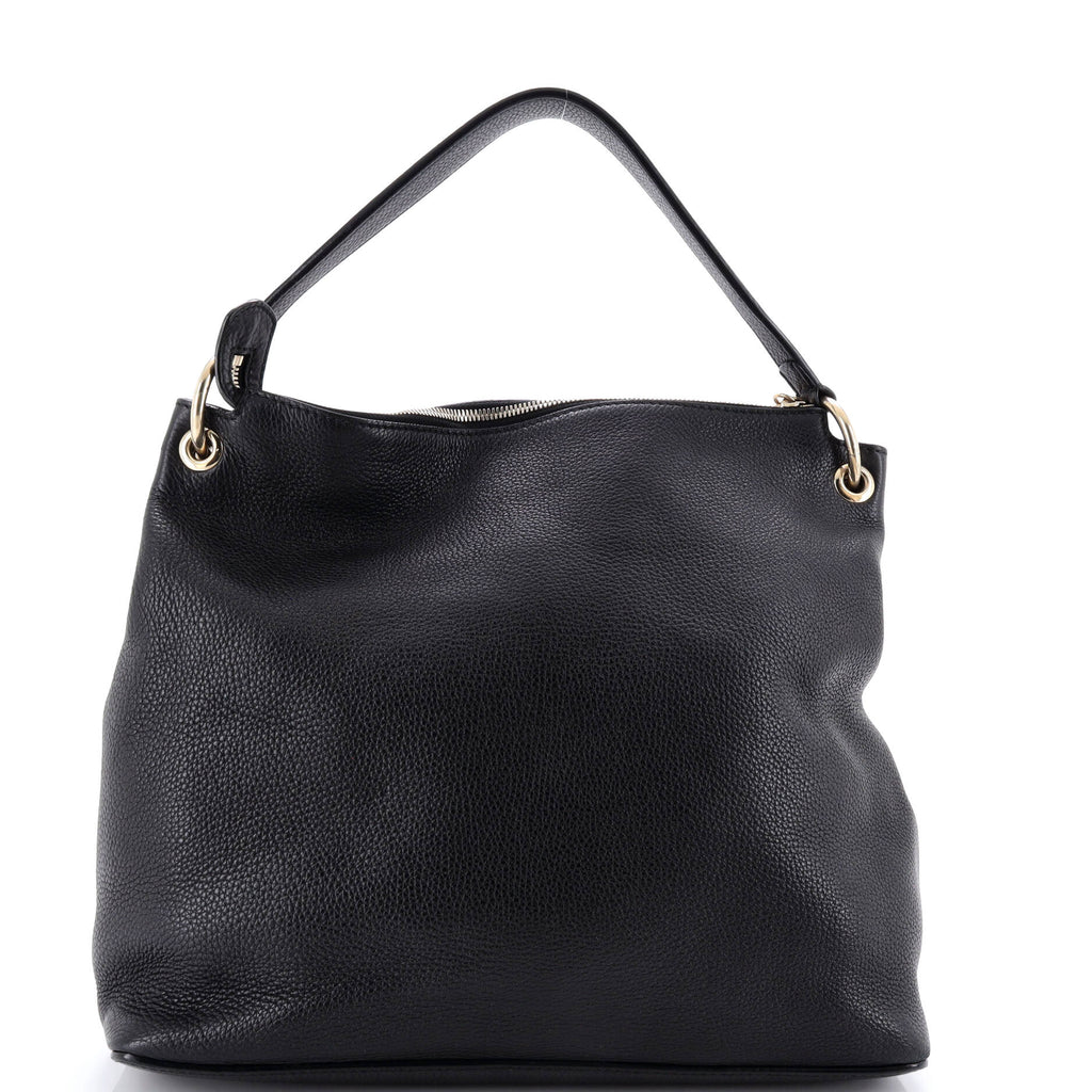 Soho Convertible Hobo Leather Large