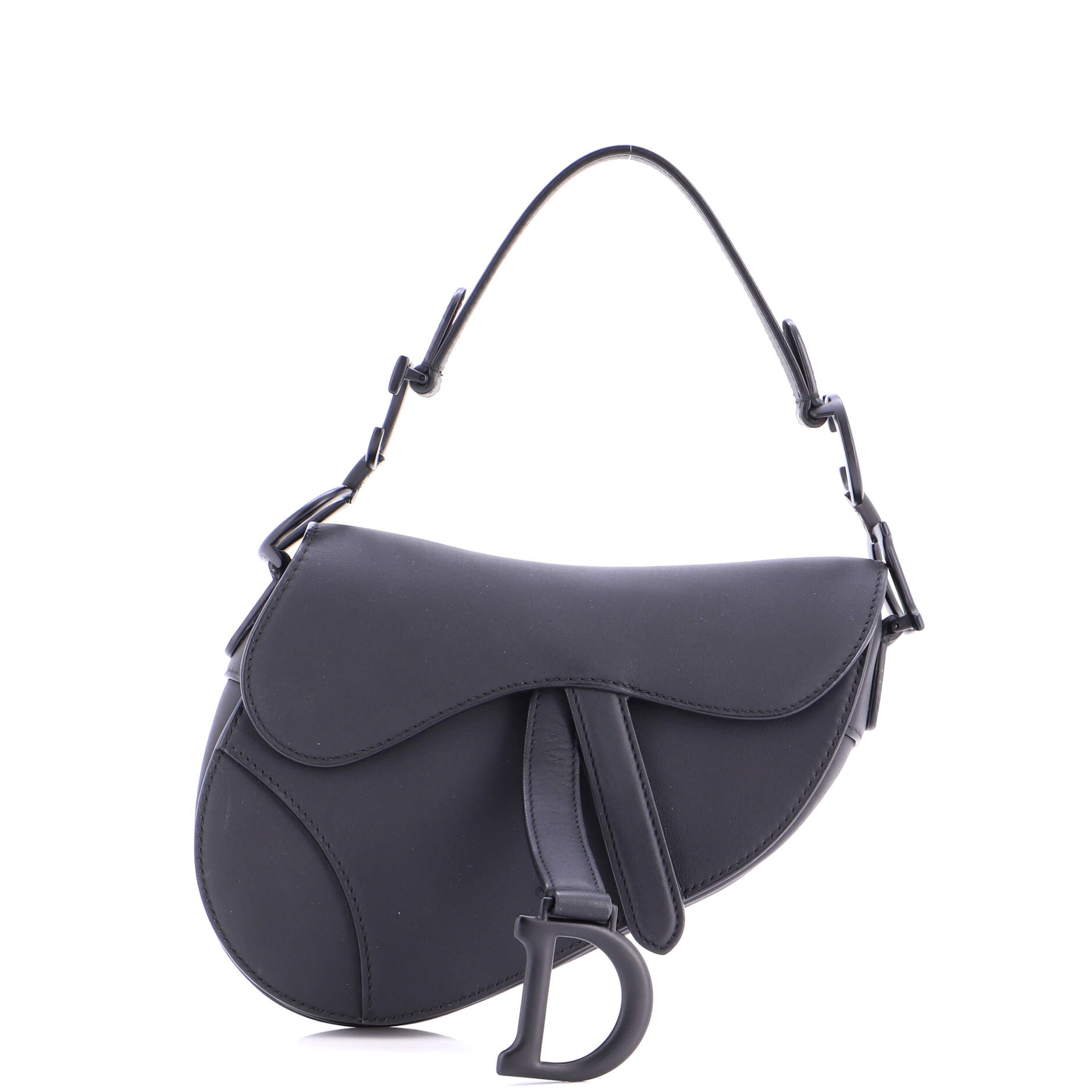 Ultra Matte Saddle Handbag Leather Mini