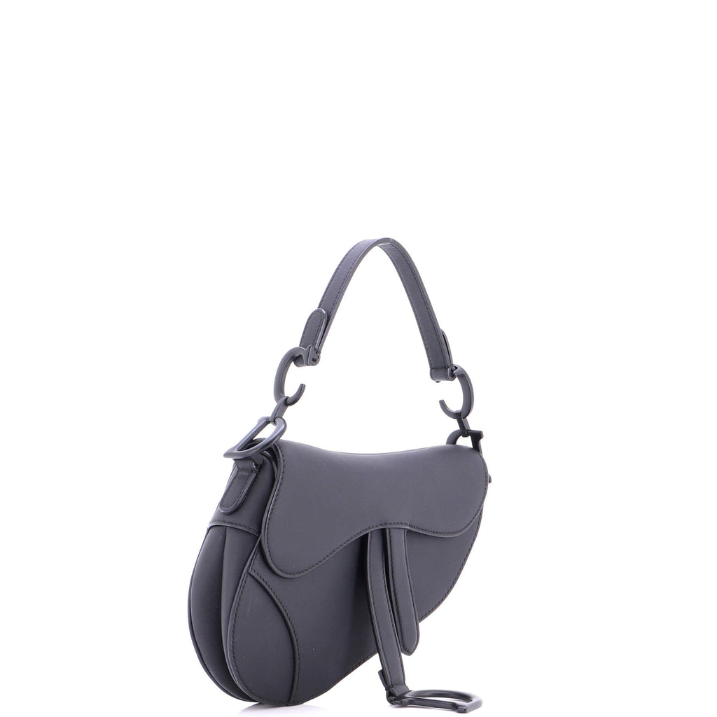 Ultra Matte Saddle Handbag Leather Mini