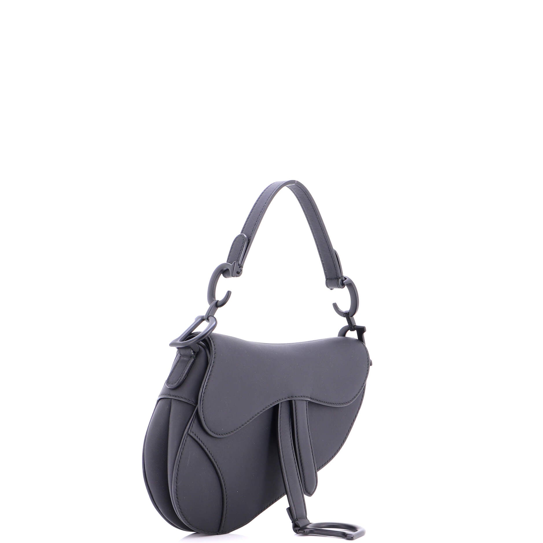 Ultra Matte Saddle Handbag Leather Mini
