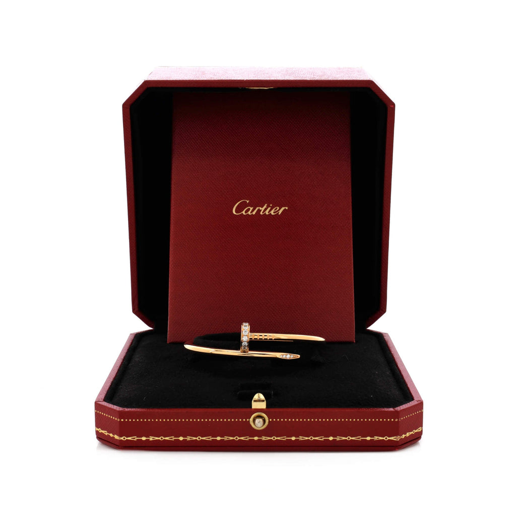 Juste un Clou Bracelet 18K Rose Gold with Diamonds Classic