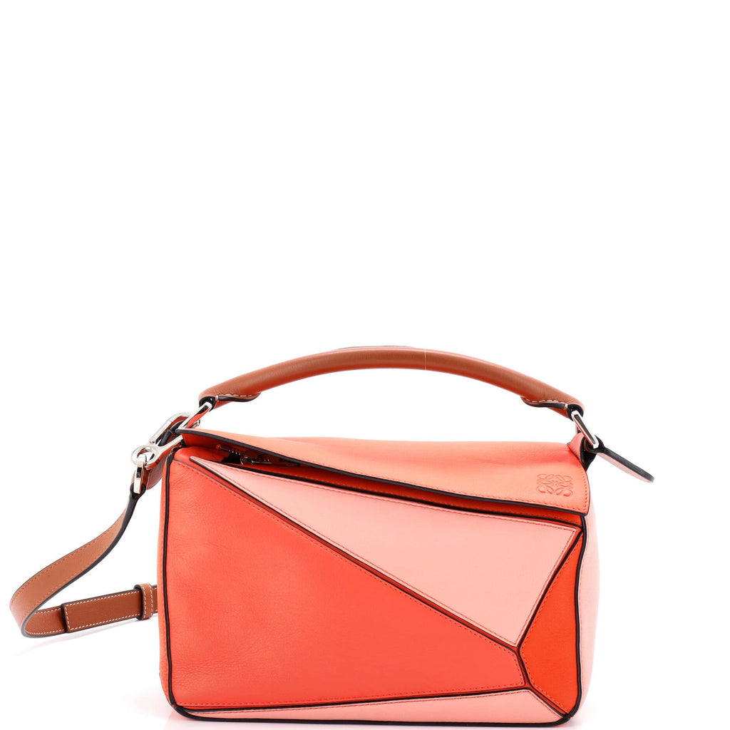 Puzzle Bag Leather Small