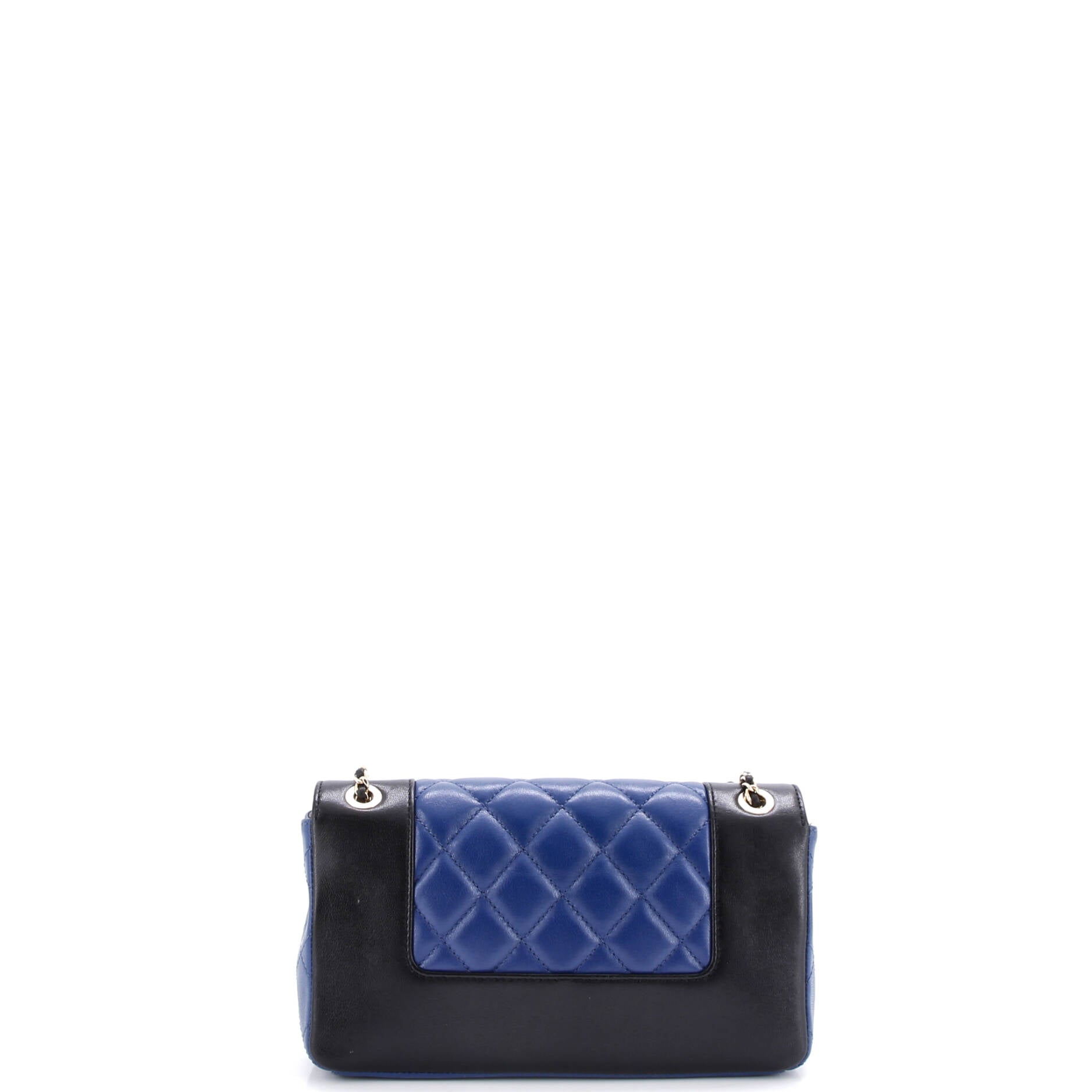 Mademoiselle Vintage Flap Bag Quilted Sheepskin Medium