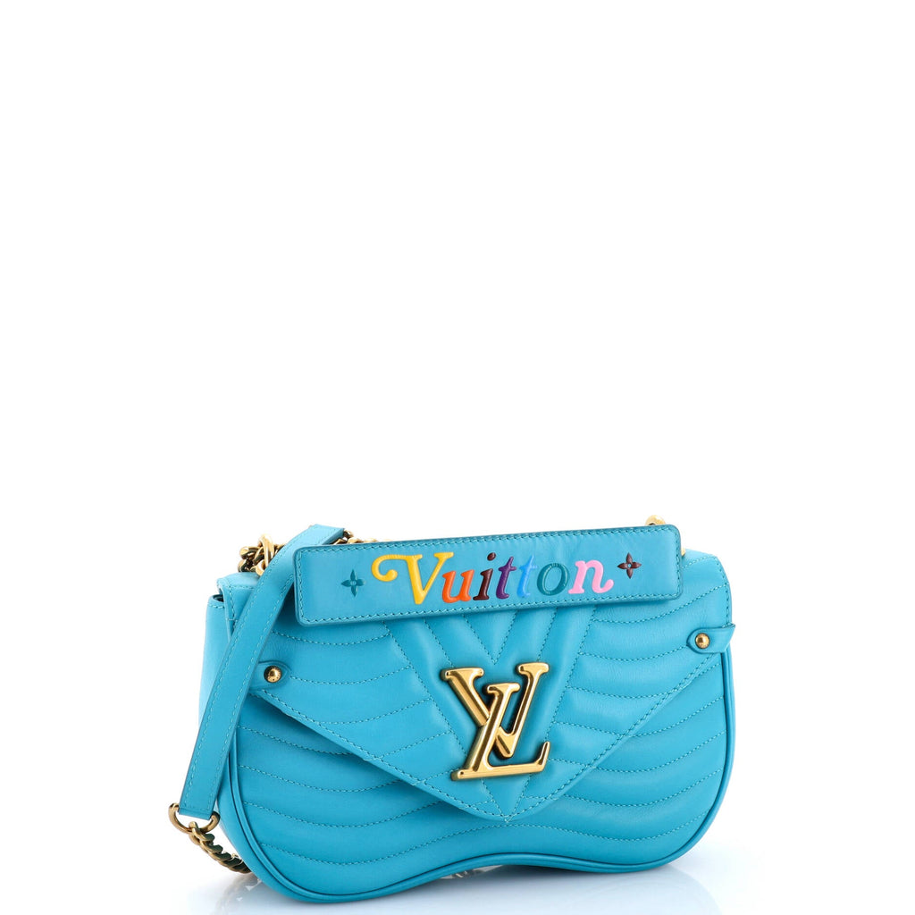 New Wave Chain Bag Quilted Leather MM