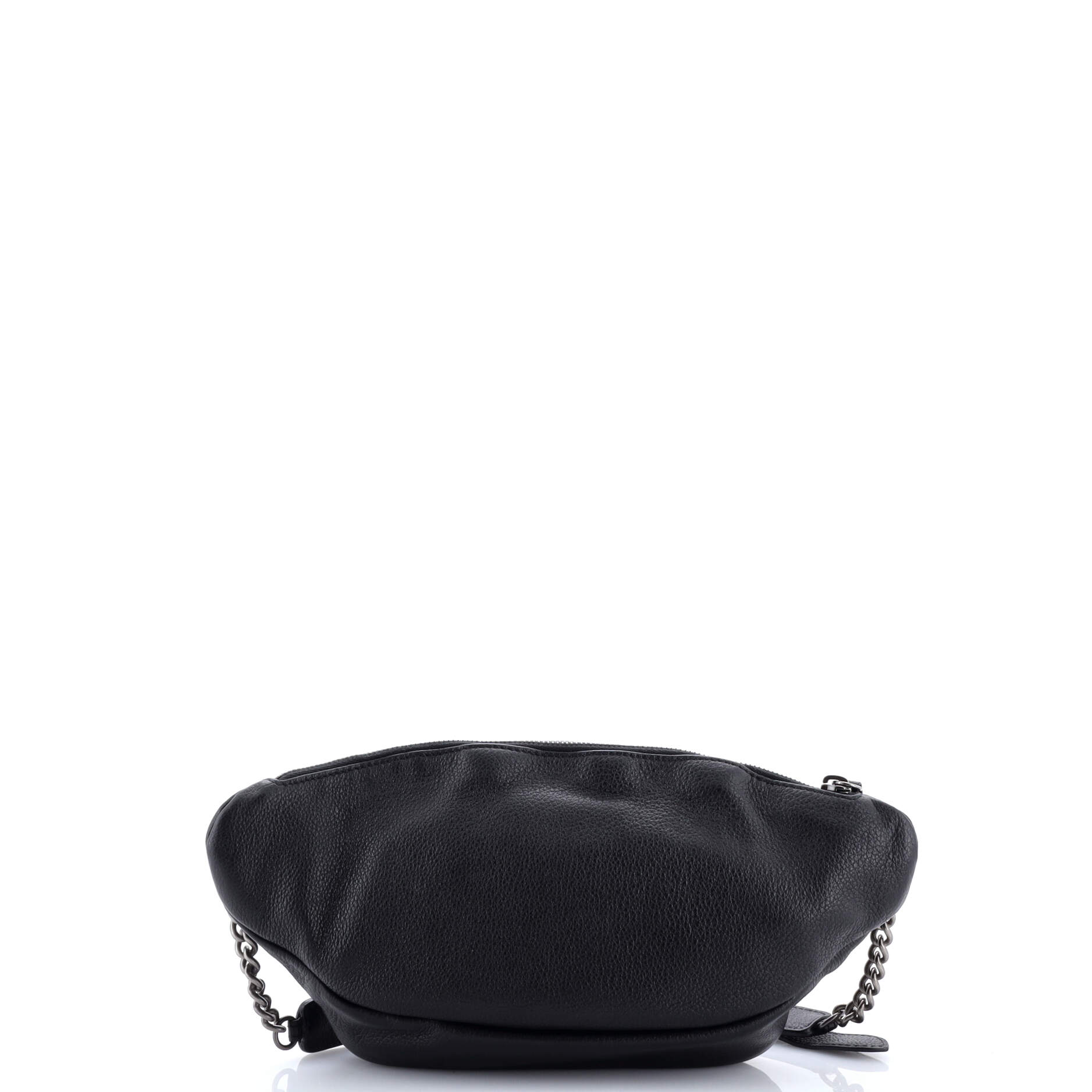 Casual Rock Waist Bag Quilted Calfskin