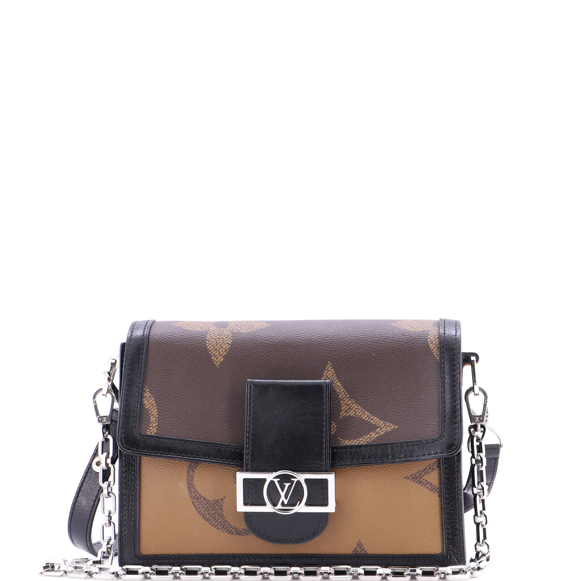 Dauphine Shoulder Bag Reverse Monogram Giant MM