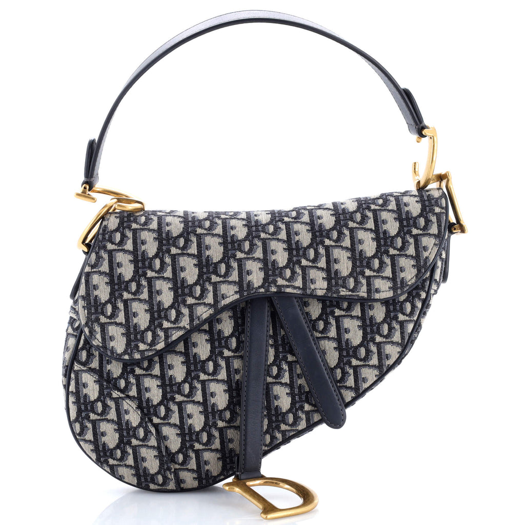 Saddle Handbag Oblique Canvas Medium