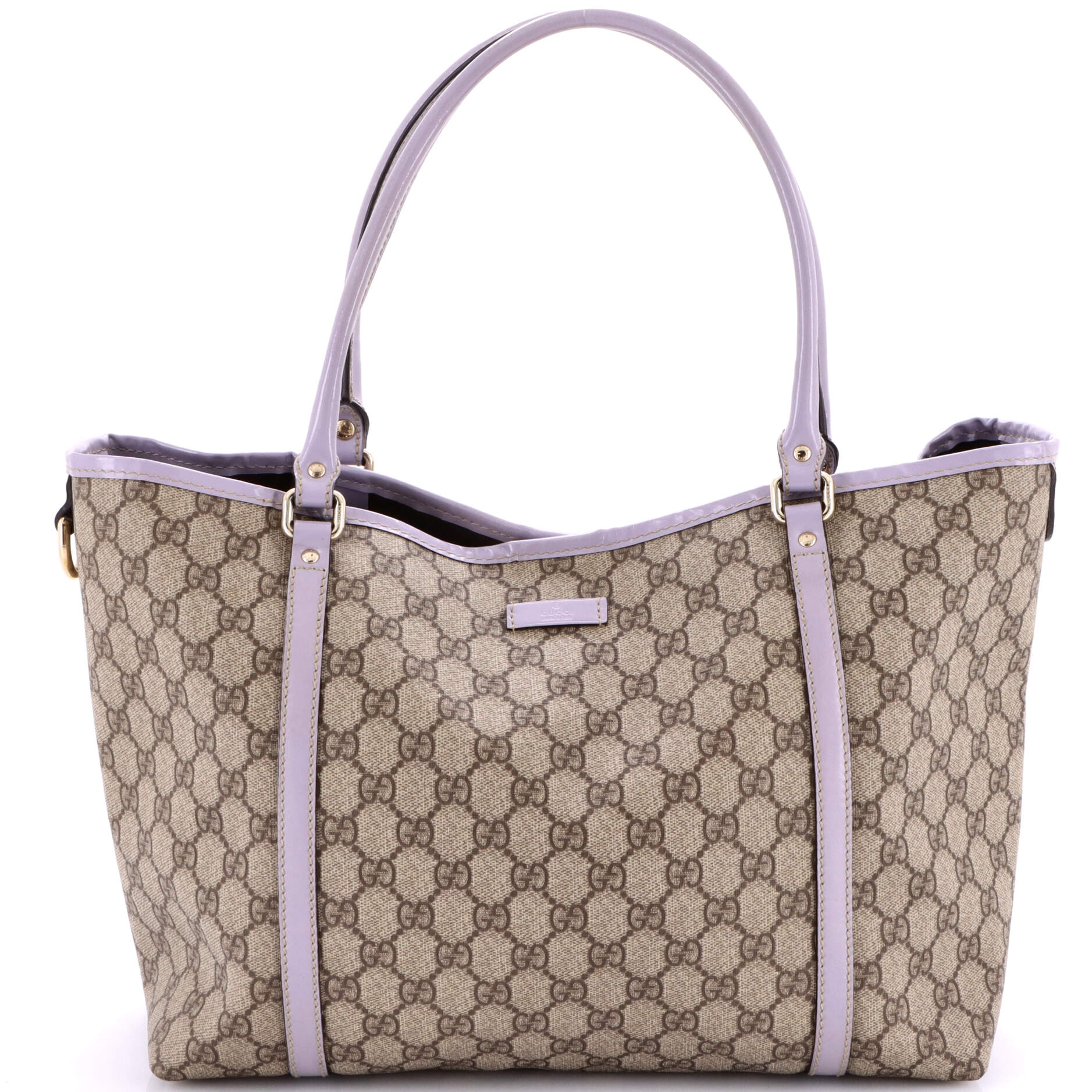 Joy Tote GG Coated Canvas with Leather Medium
