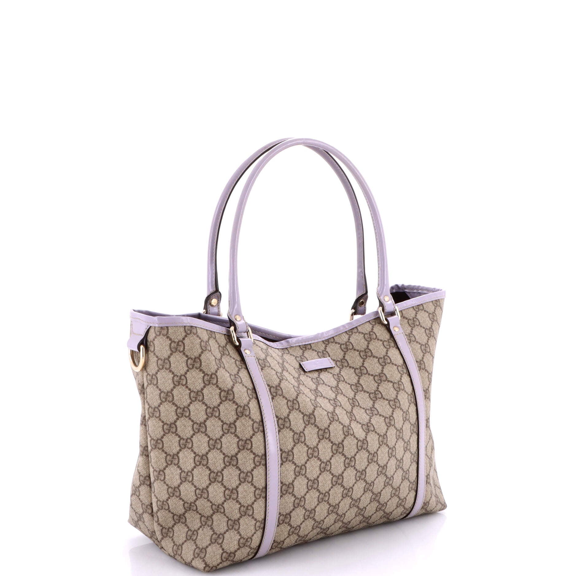 Joy Tote GG Coated Canvas with Leather Medium