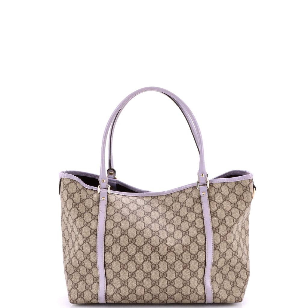 Joy Tote GG Coated Canvas with Leather Medium