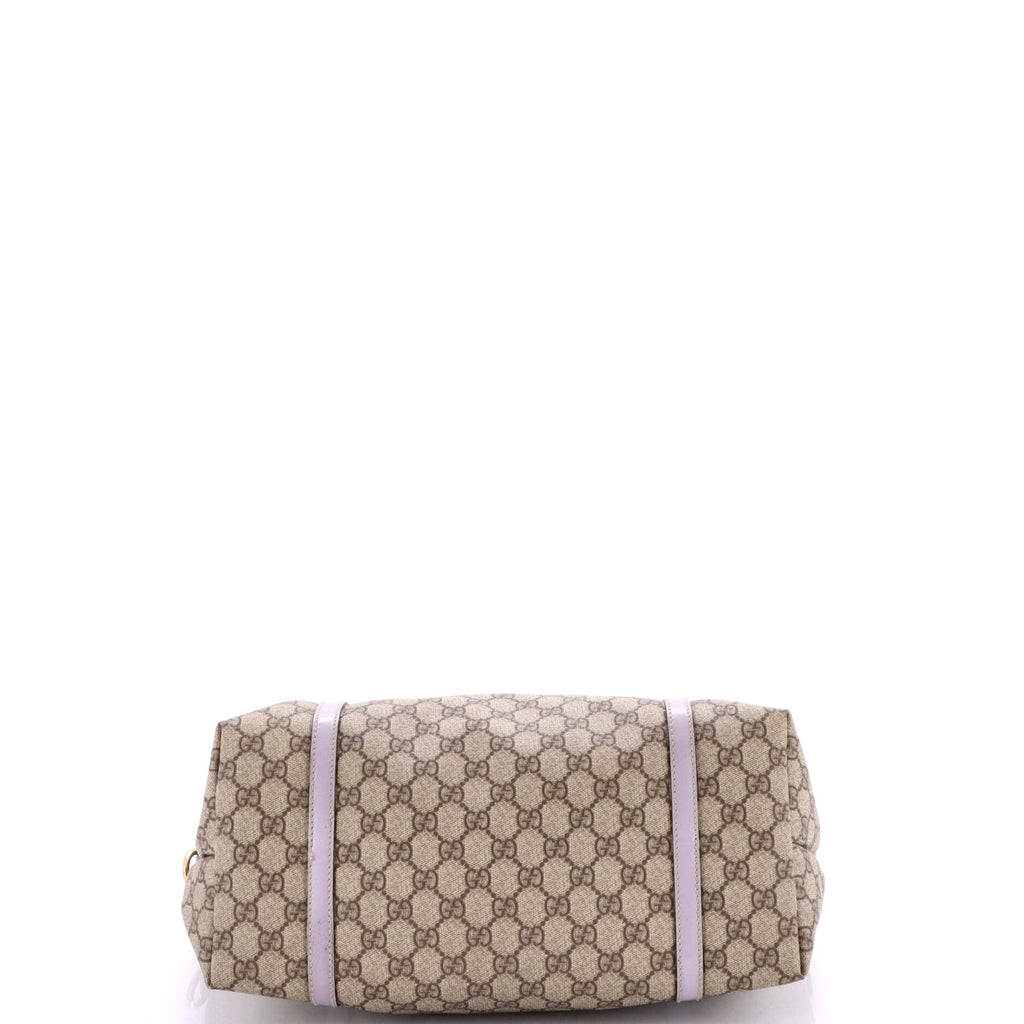Joy Tote GG Coated Canvas with Leather Medium