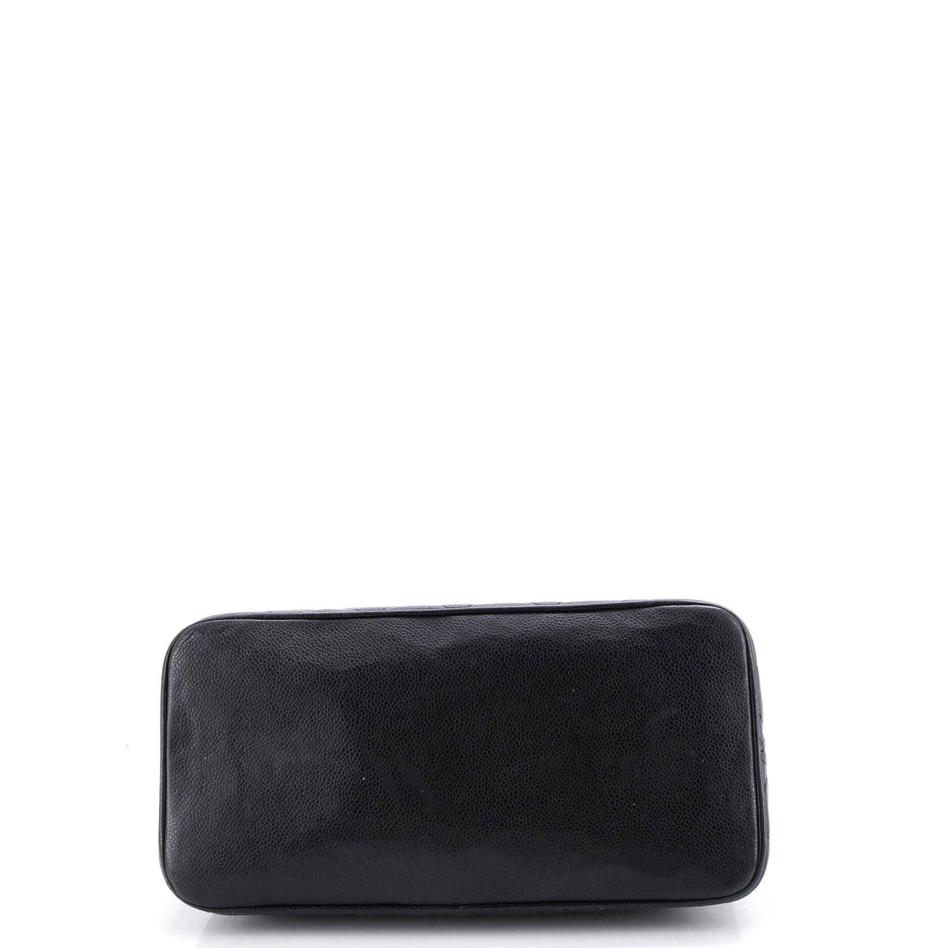 Medallion Tote Quilted Caviar