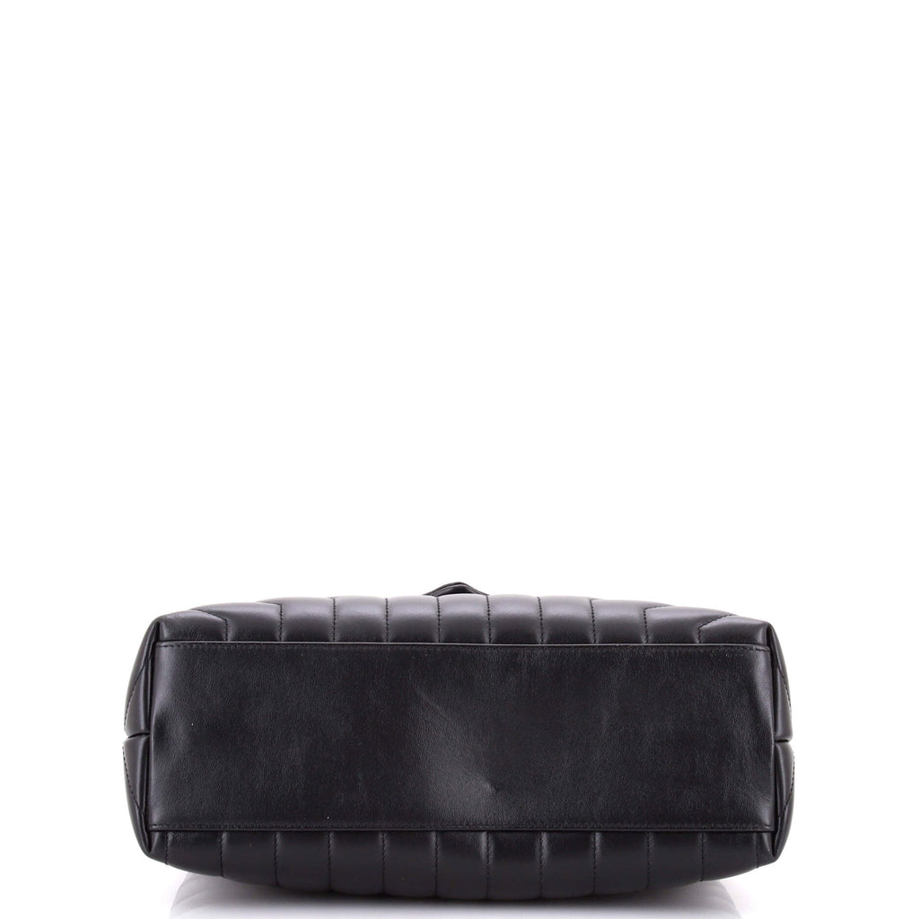 Loulou Shoulder Bag Matelasse Chevron Leather Medium
